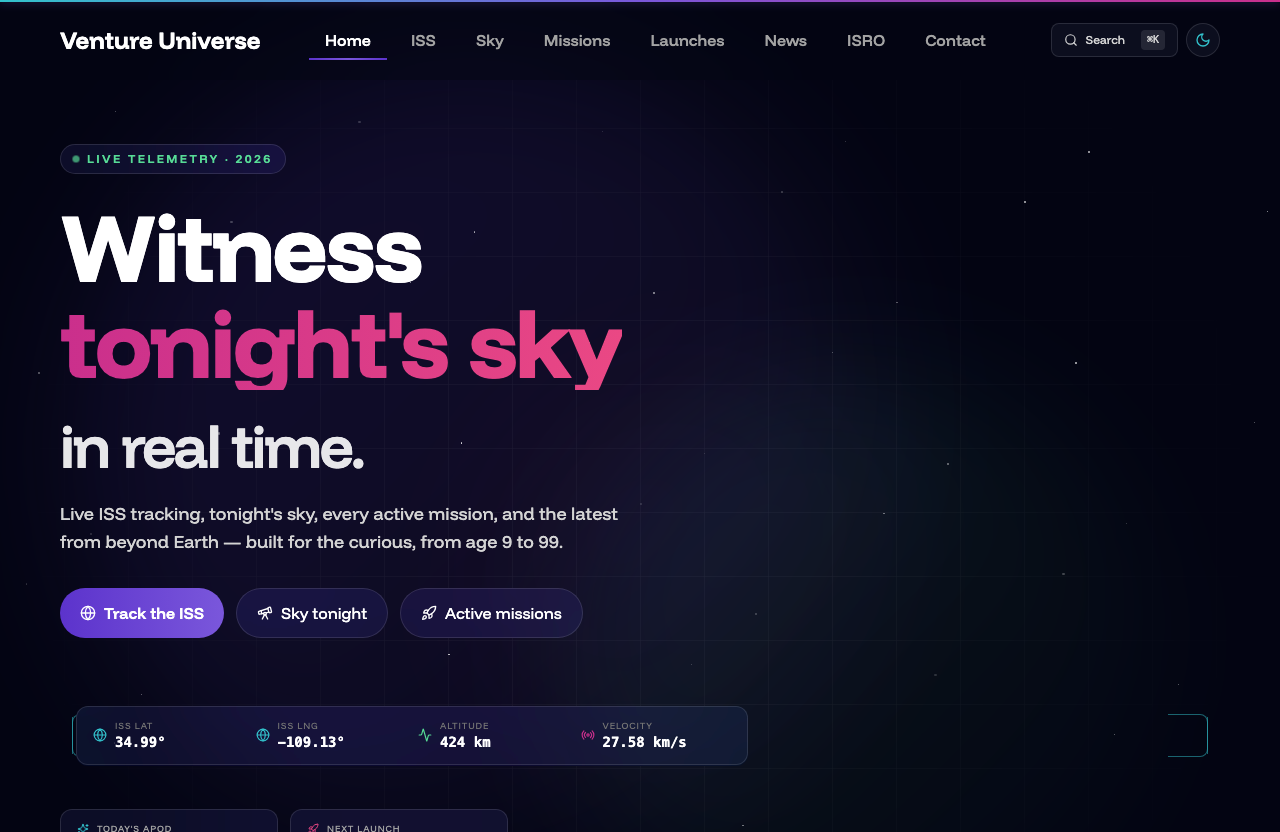 Venture Universe